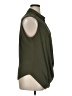 Lauren Vidal 100% Polyester Green Sleeveless Blouse Size XL - photo 4