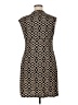 Kiara 100% Polyester Print Black Cocktail Dress Size XL - photo 2