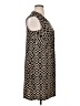 Kiara 100% Polyester Print Black Cocktail Dress Size XL - photo 4