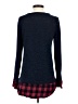 12pm by Mon Ami Blue Long Sleeve Top Size S - photo 2
