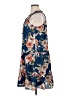 Sanctuary 100% Polyester Floral Blue Casual Dress Size 16 (estimated) - photo 5