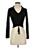 Moa Moa Black Long Sleeve Top Size S - photo 1