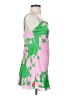 Zara 100% Polyester Tropical Green Cocktail Dress Size XS - photo 4