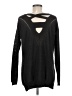 Skies Are Blue Black Pullover Sweater Size M - photo 2