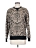 Rag & Bone/JEAN 100% Cotton Animal Print Gold Pullover Sweater Size S - photo 1