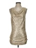 Cache Gold Sleeveless Blouse Size S - photo 1