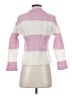 Ganni Color Block Pink Wool Pullover Sweater Size Sm - Med - photo 2