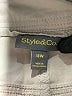 Style&Co Solid Gray Khakis Size 18 - photo 4
