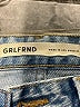 GRLFRND 100% Cotton Blue Denim Shorts Size 25 waist - photo 3