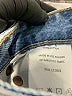 GRLFRND 100% Cotton Blue Denim Shorts Size 25 waist - photo 4
