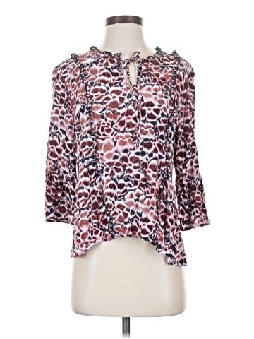 Caslon 3/4 Sleeve Blouse (view 1)