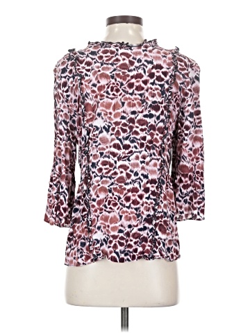 Caslon 3/4 Sleeve Blouse (view 2)