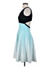 Prabal Gurung Color Block Blue Cocktail Dress Size S - photo 5