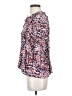 Caslon 100% Rayon Animal Print Pink 3/4 Sleeve Blouse Size S - photo 5