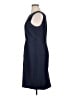 Preston & York 100% Polyester Tweed Blue Cocktail Dress Size 16 - photo 5