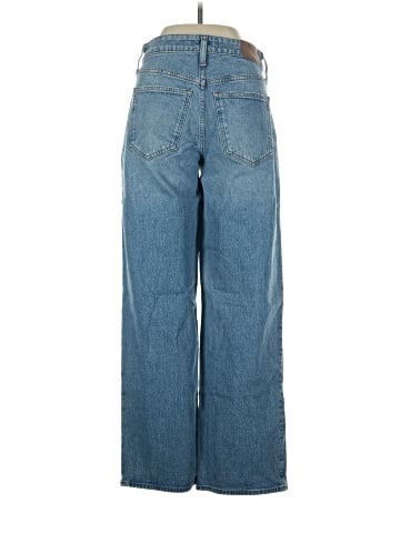 Madewell The Curvy Perfect Vintage Wide-Leg Jean in Enmore Wash (view 2)