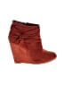 Charlotte Russe Red Ankle Boots Size 8 - photo 1