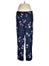Jessica Simpson 100% Viscose Floral Blue Casual Pants Size M - photo 1