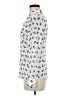 Freebird Animal Print Ivory Long Sleeve Blouse Size M - photo 5