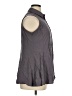 Assorted Brands 100% Rayon Gray Sleeveless Button-Down Shirt Size XL - photo 4