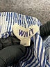 Whit 100% Cotton Polka Dots Blue Shorts Size M - photo 3