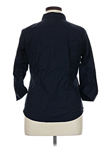Worthington 3/4 Sleeve Button-Down Shirt (view 2)