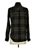 Rails 100% Rayon Plaid Green Long Sleeve Button-Down Shirt Size XS - photo 2