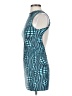 Motel Graphic Teal Cocktail Dress Size S - photo 5