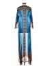 Venus 100% Polyester Blue Kimono Size S - photo 2