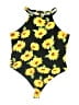 Derek Heart Yellow Bodysuit Size XL - photo 1