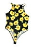 Derek Heart Yellow Bodysuit Size XL - photo 2