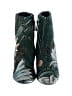 Kenzo Paisley Green Ankle Boots Size EU 40 - photo 2