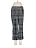Express Design Studio Plaid Black Casual Pants Size 4 - photo 1