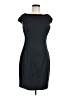 Tahari Solid Black Cocktail Dress Size 6 - photo 1