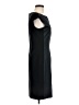 Tahari Solid Black Cocktail Dress Size 6 - photo 4