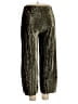 MNG Metallic Gold Casual Pants Size XL - photo 2