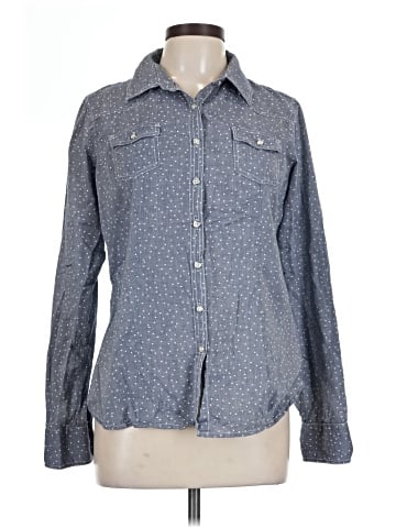 Maurices Long Sleeve Button-Down Shirt (view 1)
