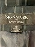 Signature by Larry Levine Stripes Black Blazer Size 10 - photo 6