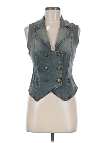 Shein Denim Vest (view 1)