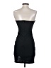 Unbranded 100% Polyester Solid Black Cocktail Dress Size S - photo 2