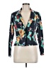 Xhilaration Print Blue Blazer Size M - photo 1