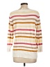 Ann Taylor LOFT Outlet Stripes Ivory Pullover Sweater Size L - photo 2