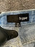 Hype Blue Denim Shorts Size 13 - photo 3