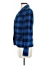 Merona Plaid Blue Blazer Size 4 - photo 5