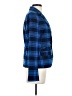 Merona Plaid Blue Blazer Size 4 - photo 4