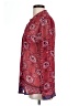 Kut from the Kloth 100% Polyester Paisley Red Long Sleeve Blouse Size L - photo 5