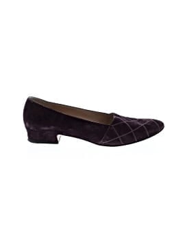 Salvatore Ferragamo vintage velvet kitten heels (view 1)