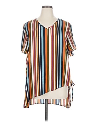 C established 1946 Short Sleeve Blouse (view 1)