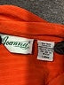 Joanna 100% Polyester Orange Sleeveless Blouse Size L - photo 7