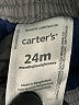 Carter's 100% Cotton Solid Gray Cargo Pants 18-24 MO / 24 MO - photo 3